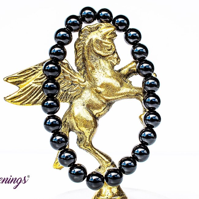 Black Obsidian Bracelets - 8mm