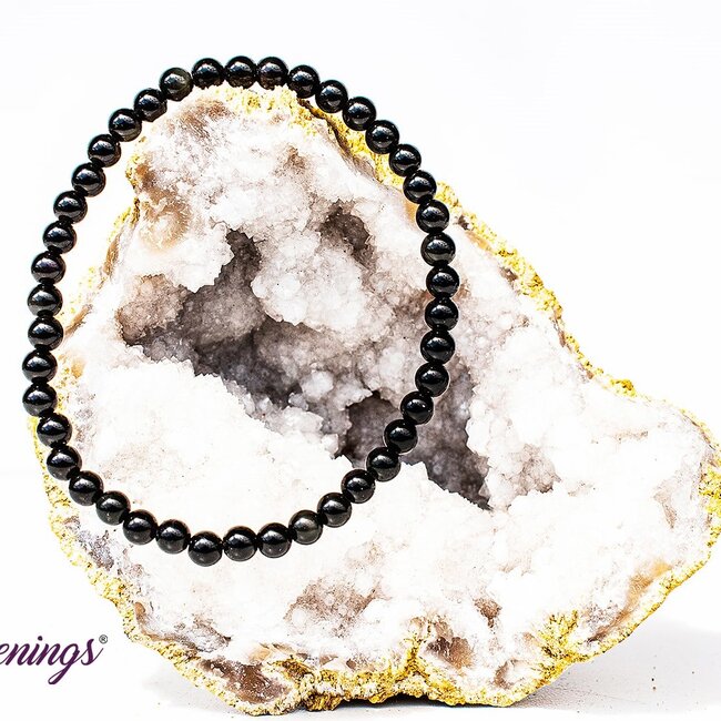 Rainbow Obsidian Bracelets - 4mm Mini