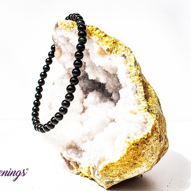 Rainbow Obsidian Bracelets - 4mm Mini