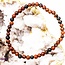 Mahogany Obsidian Bracelets - 4mm Mini