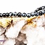 Snowflake Obsidian Bracelets - 4mm Mini