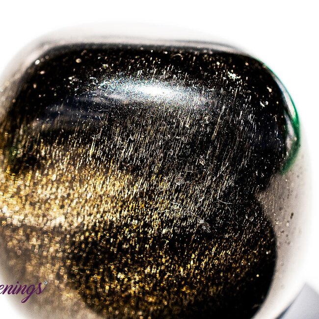 Goldsheen (Gold Sheen Golden) Obsidian - Tumbled