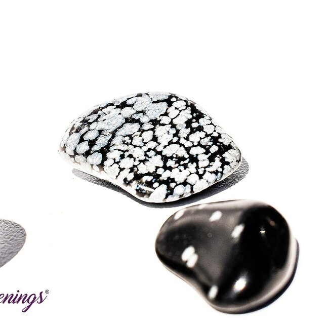 Snowflake Obsidian - Tumbled