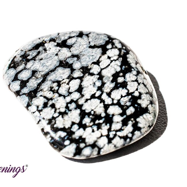 Snowflake Obsidian - Tumbled