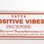 Positive Vibes Incense - 12 Sticks/Box 15g - Satya