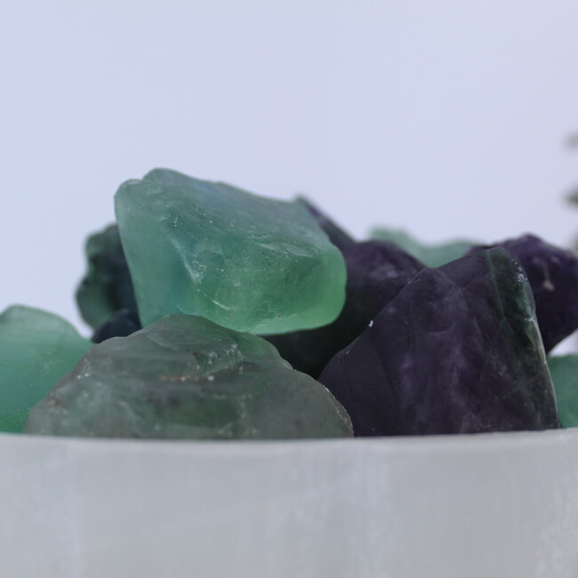 Rainbow Fluorite - Medium Rough Raw Natural