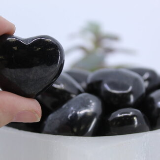 Shungite Puffy Heart- Small