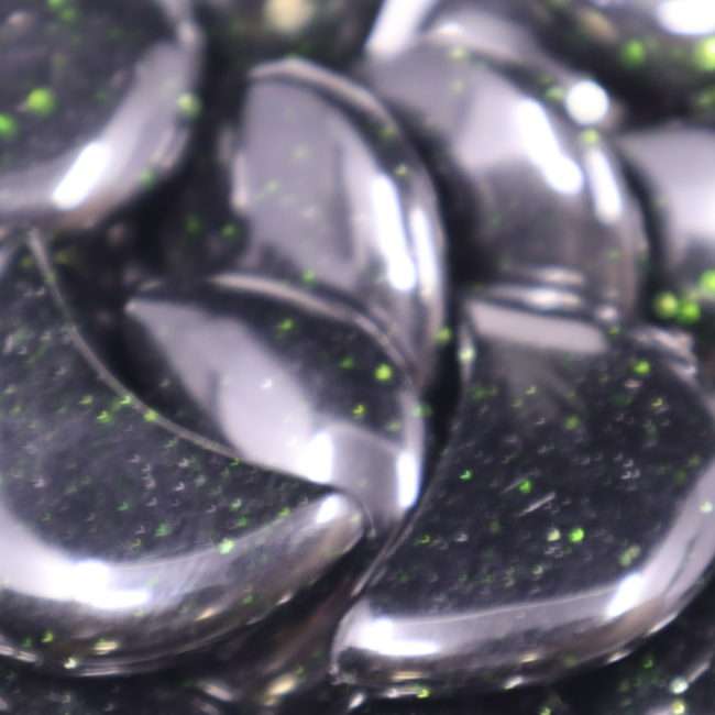 Green Sandstone (Goldstone) Sand Stone Medium Crescent Moons