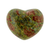 Unakite Jasper Puffy Hearts - Medium