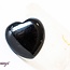 Black Obsidian Puffy Hearts - Medium