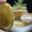 Golden Healer Quartz (Yellow Hematoid) Palm Pillow Stones - Small