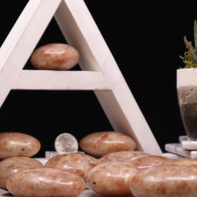 Sunstone Palm Pillow Pocket Stone XL Extra Large