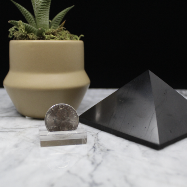 Shungite Pyramids - Large 4" (10cm)