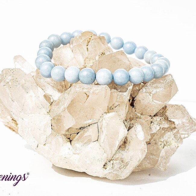 Angelite Bracelets - 8mm