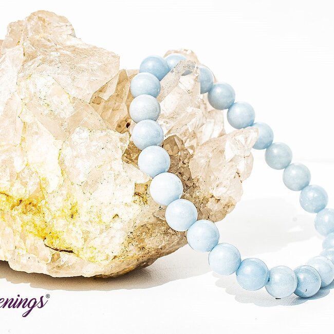 Angelite Bracelets - 8mm