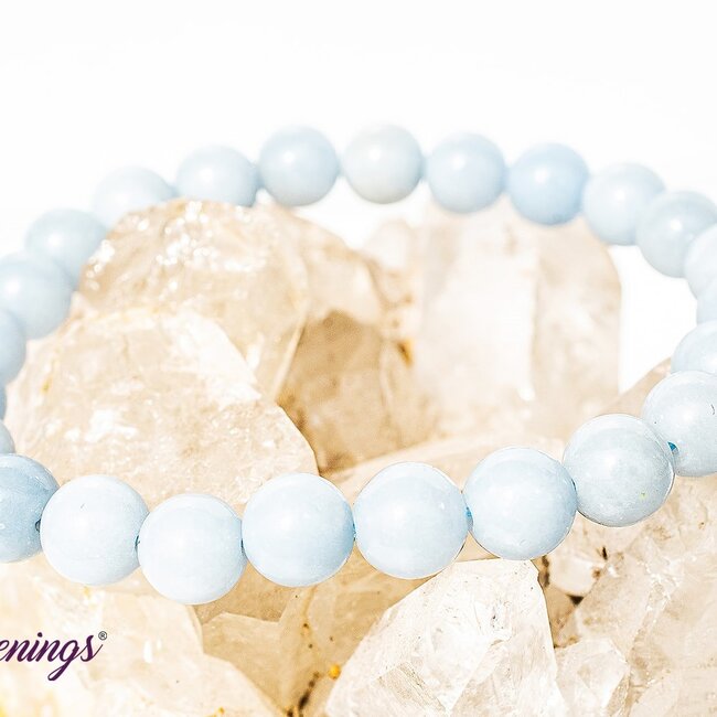 Angelite Bracelets - 8mm