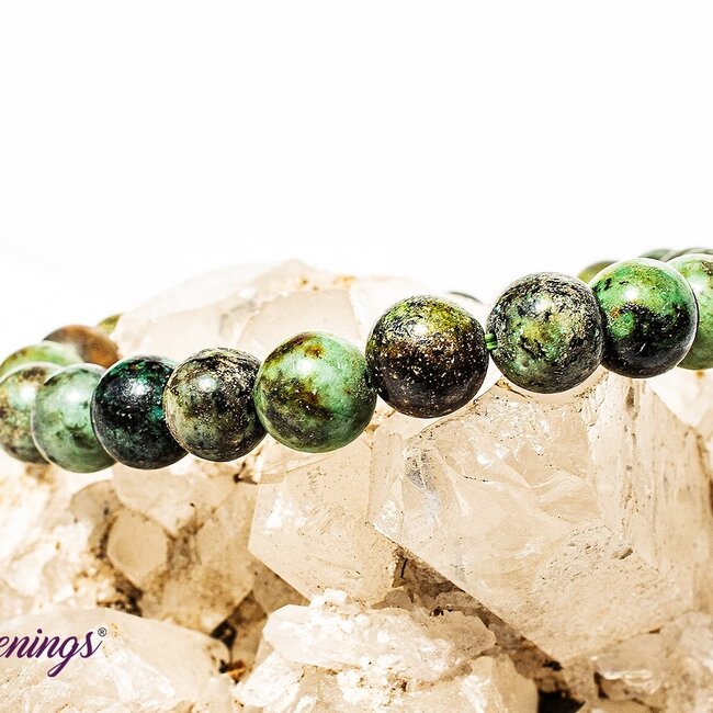 African Turquoise Bracelets - 8mm