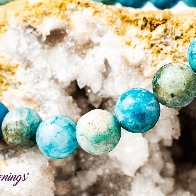 Hemimorphite bracelet Clearance