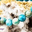 Blue Hemimorphite Bracelets - 8mm