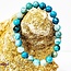 Blue Hemimorphite Bracelets - 8mm