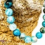 Blue Hemimorphite Bracelets - 8mm