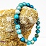 Blue Hemimorphite Bracelets - 8mm