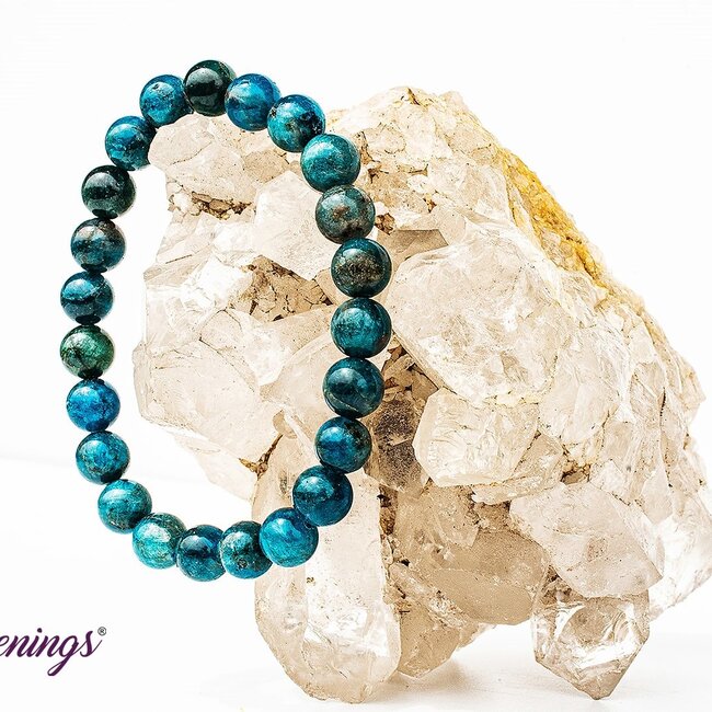 Blue Apatite Bracelets - 8mm