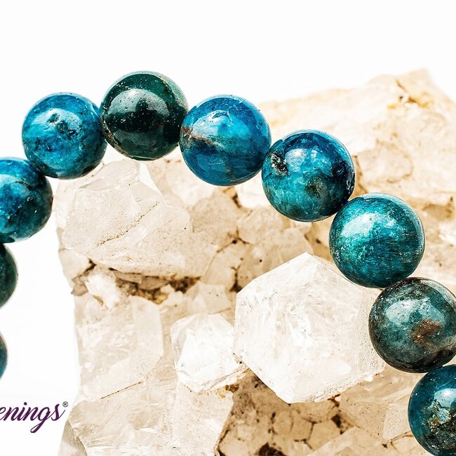 Blue Apatite Bracelets - 8mm