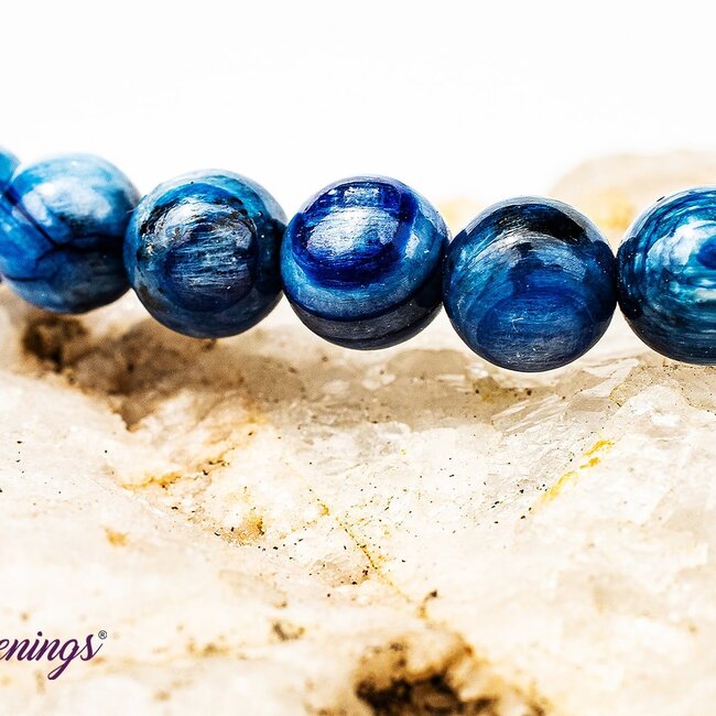 Blue Kyanite Bracelets - 6mm