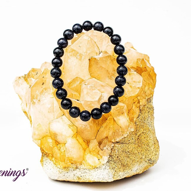 Blue Sandstone (Goldstone) Sand Stone Bracelets - 8mm