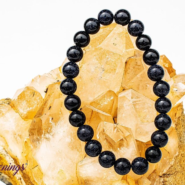 Blue Sandstone (Goldstone) Sand Stone Bracelets - 8mm