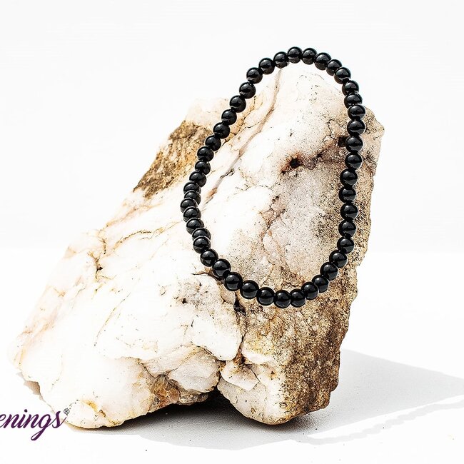 Black Onyx Bracelets - 4mm Mini
