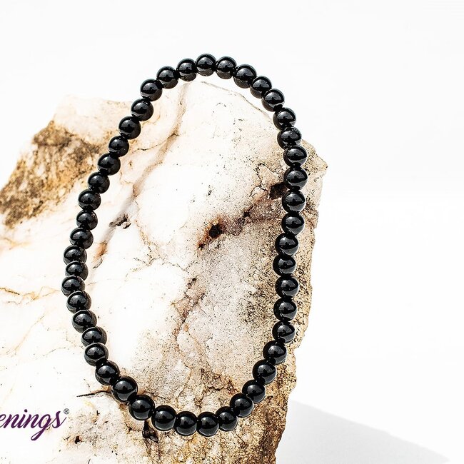 Black Onyx Bracelets - 4mm Mini