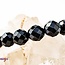 Faceted Black Agate Bracelets - 8mm