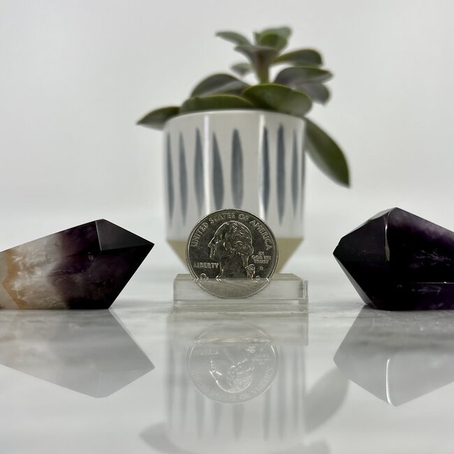 Amethyst (Amazon Rainforest) Point Wand - Rough Raw Natural