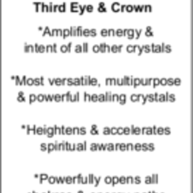 Crackled (Fire & Ice) Clear Quartz Tower Point Generator - Large (3-4")