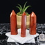 Red (Chestnut) Jasper Tower Point Generator - Medium (3 - 4")