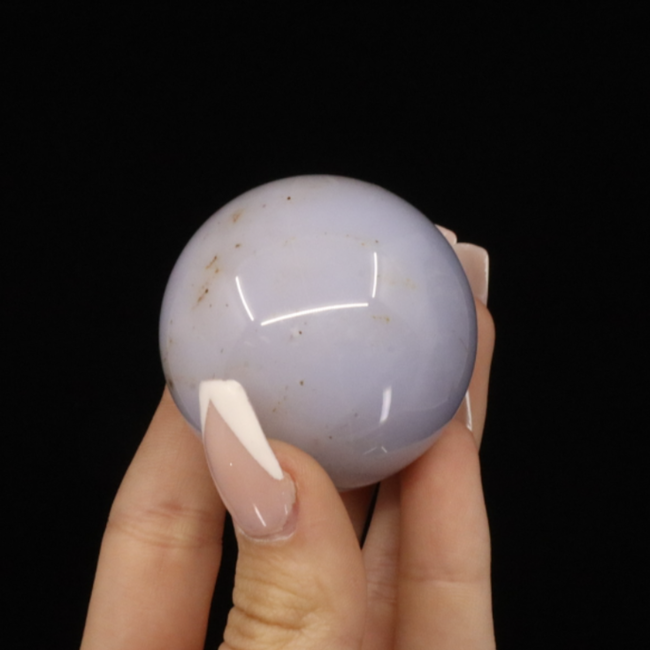 Blue Chalcedony Sphere Orb-45mm