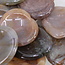 Ocean (Sea Sediment) Jasper Worry Stone - Heart