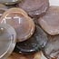Ocean (Sea Sediment Marine) Jasper Worry (Thumb Fidget Relaxation Pocket) Stones - Hearts