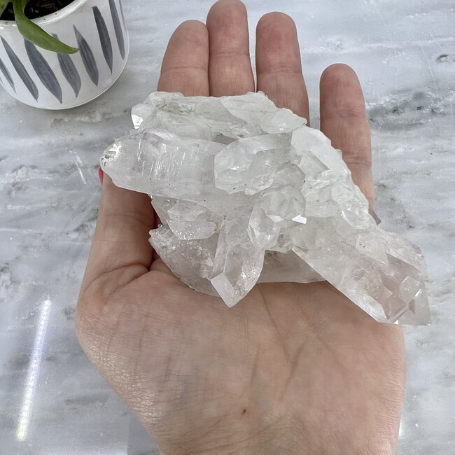 Clear Quartz Clusters -  Medium/Large (4")