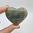 Lemurian (Lumerian) Aquatine Blue Calcite Heart- Large (2.5")
