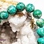 Chrysocolla (Color Enhanced) Bracelet- 8mm