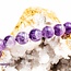 Chevron (Dream) Amethyst Bracelets - 10-12mm