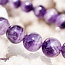 Chevron (Dream) Amethyst Bracelets - 10-12mm
