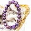Charoite Bracelets - 8 9mm