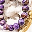 Charoite Bracelets - 8 9mm