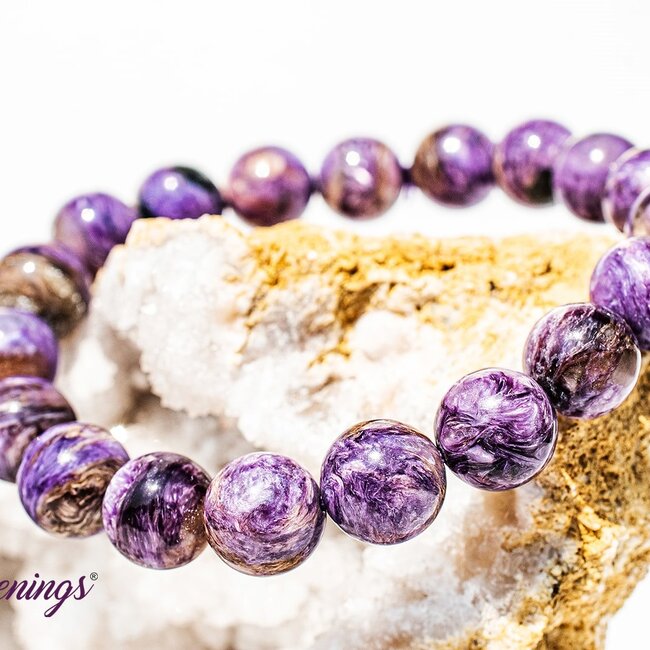 Charoite Bracelets - 8mm