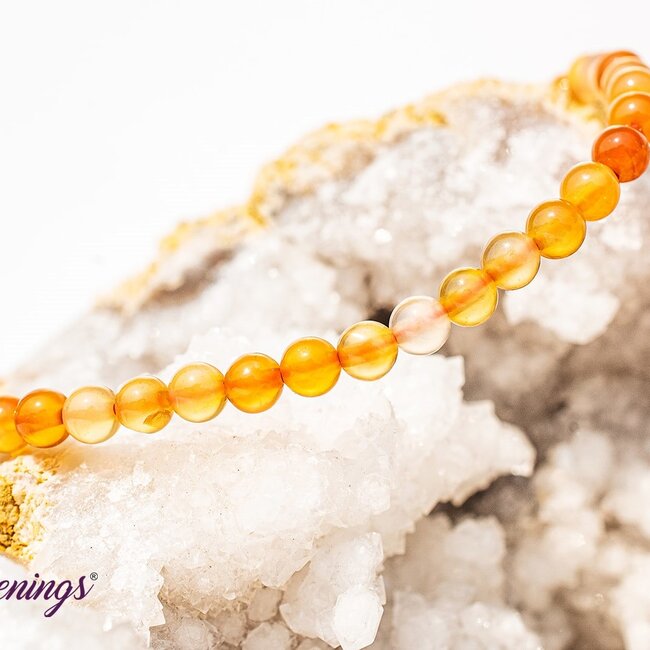 Carnelian Bracelets - 4mm Mini