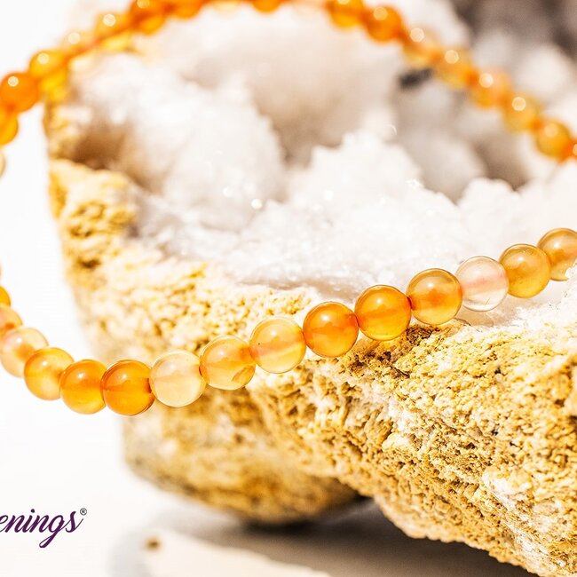 Carnelian Bracelets - 4mm Mini